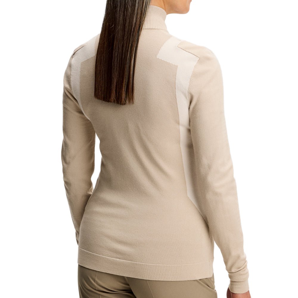 Women's Bianca Knitted Full Zip Sweater - Fairway Styles