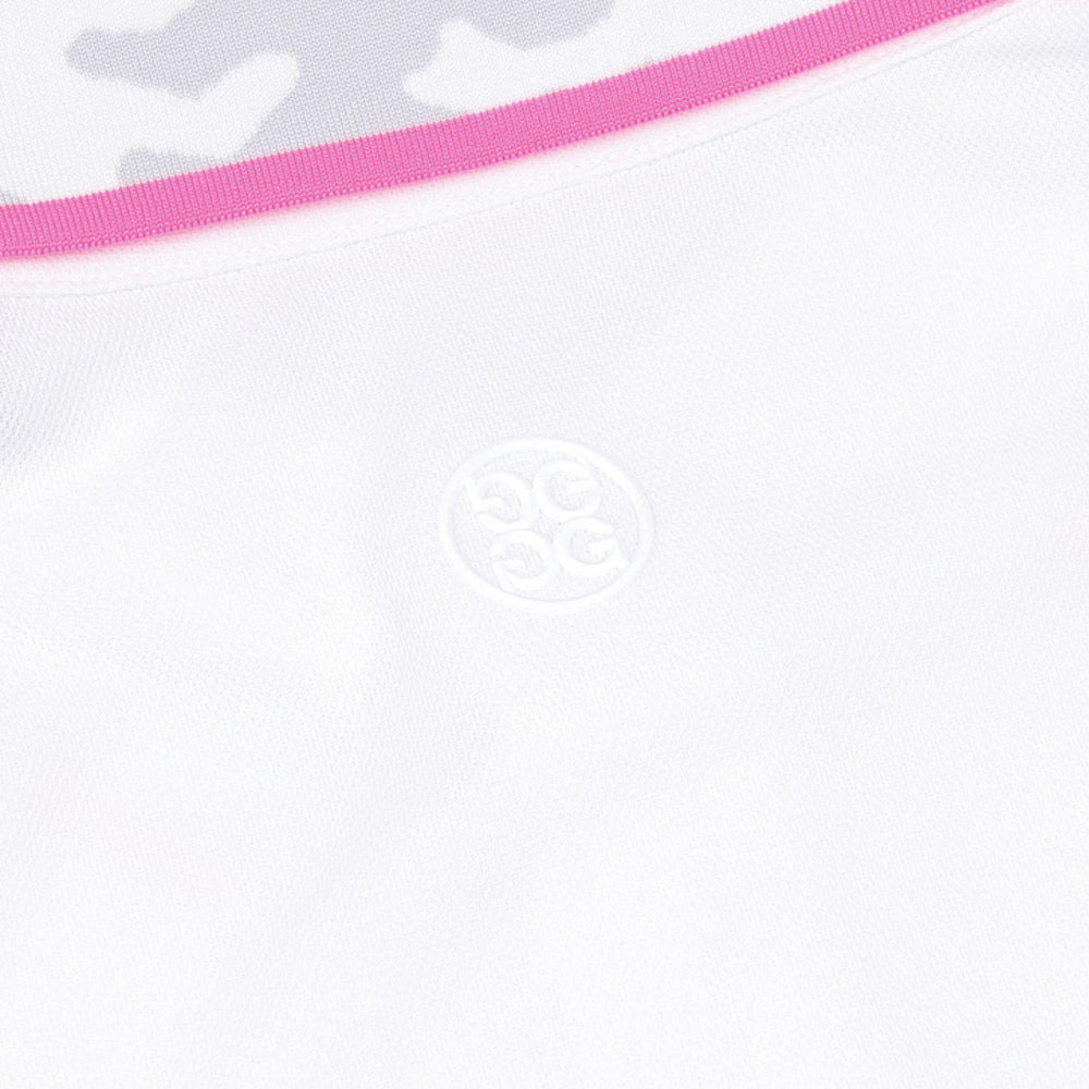 Camo Collar Performance Pique Polo