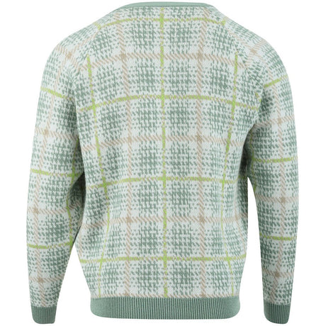 Tartan Loose Cardigan - Fairway Styles