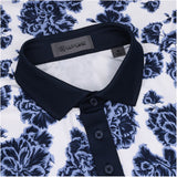 Floral Print Tech Jersey Polo