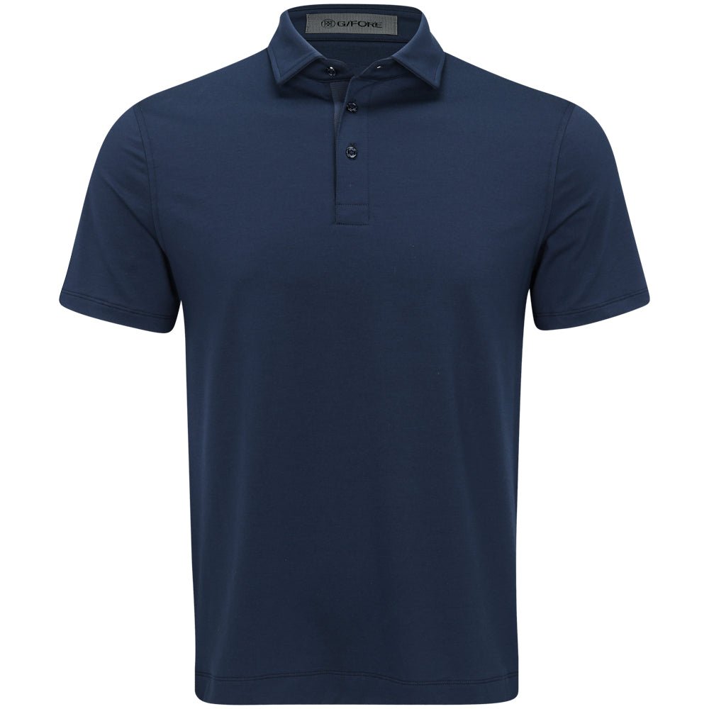 All Play Tipped Fine Stretch Pique Long Sleeve 1/4 Zip Polo - Fairway Styles