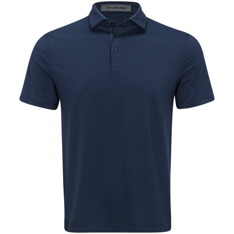 All Play Tipped Fine Stretch Pique Long Sleeve 1/4 Zip Polo - Fairway Styles