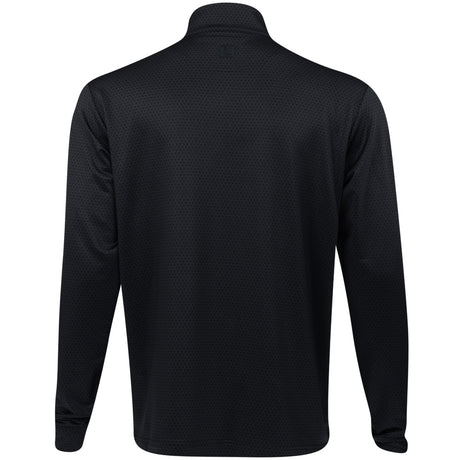 Tonal Deco Diamond 1/4 Zip Pullover