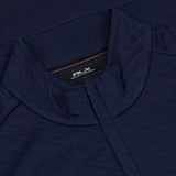 Quilted Double Knit 1/2 Zip Pullover