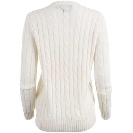 Women's The Iconic Cable-Knit Cashmere Crewneck Sweater