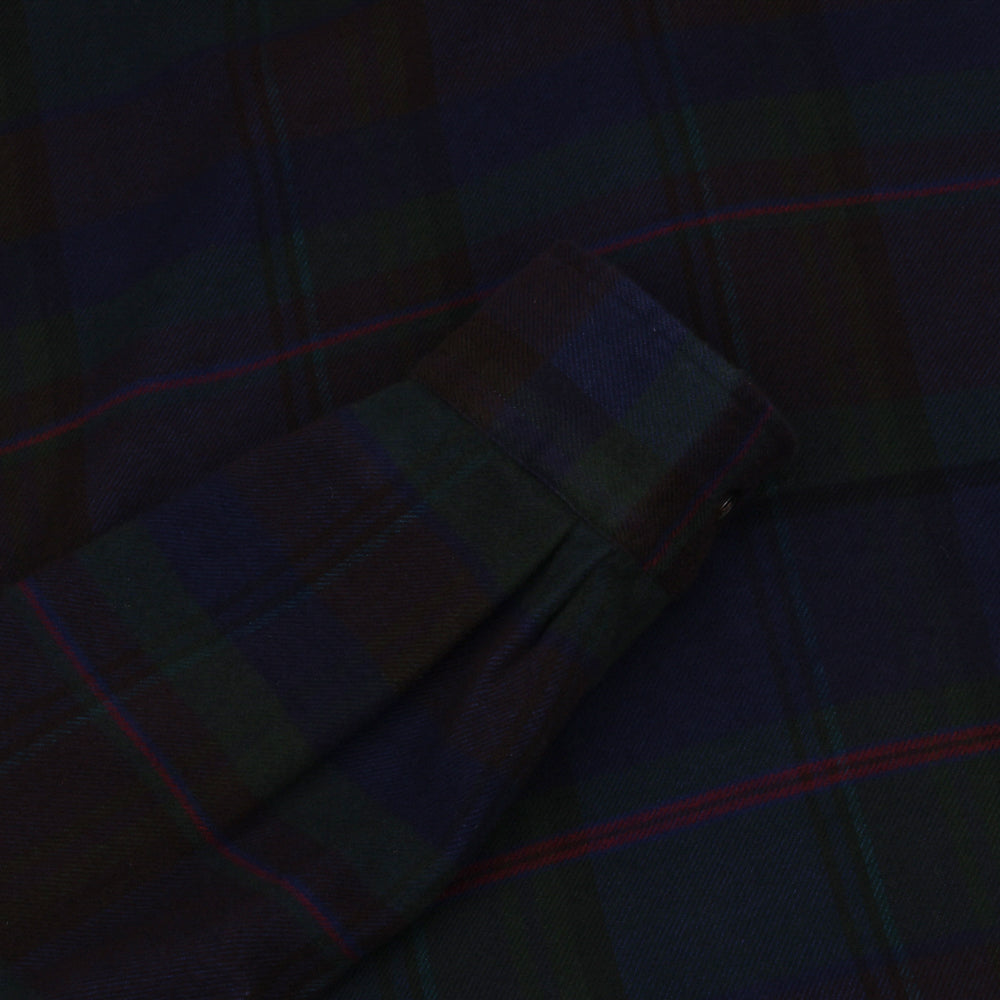 Classic Fit Plaid Twill Long Sleeve Workshirt
