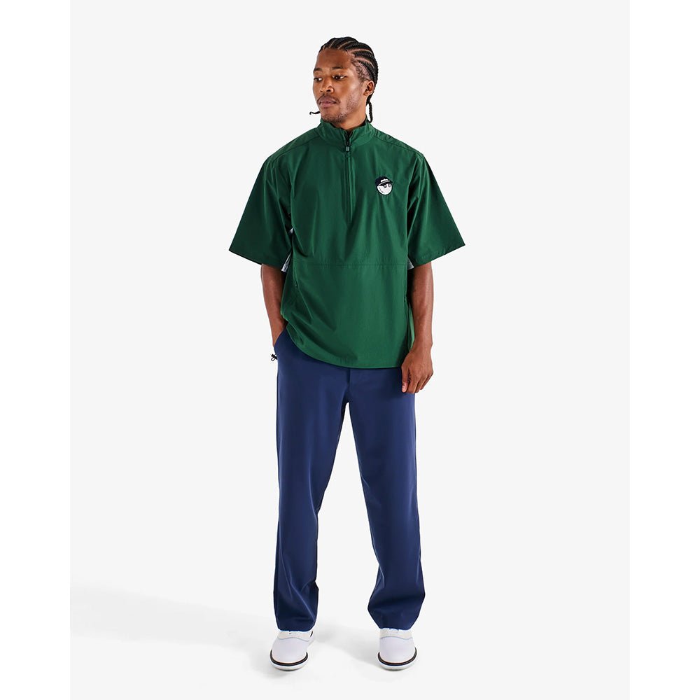 Pine Short Sleeve 1/2 Zip Windshirt