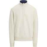 Quilted Double Knit 1/4 Zip Pullover