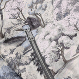 Women's Where Wolves Roam Jacquard Bomber Jacket - Fairway Styles