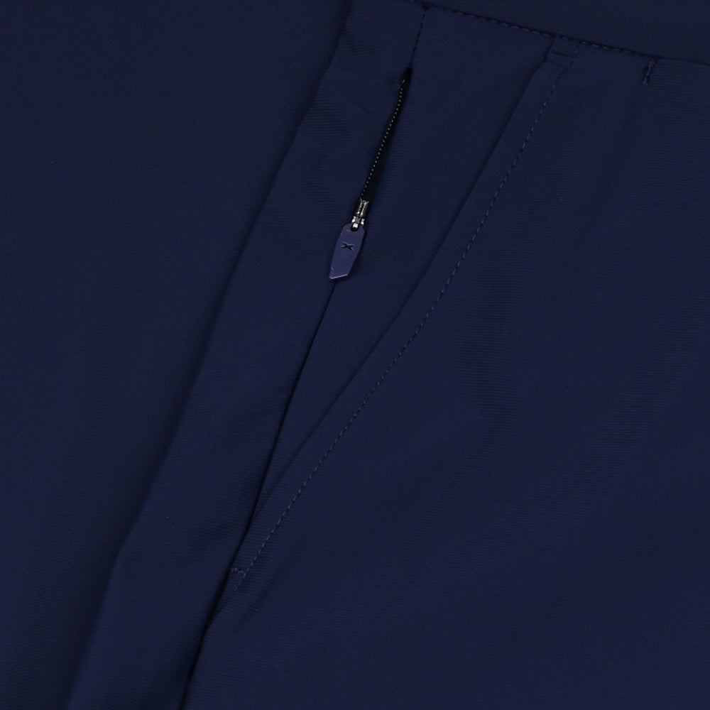 Stretch Knit Woven Pants