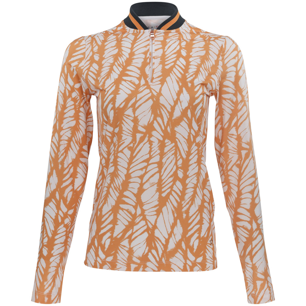 Women's The Chamonix Print Long Sleeve 1/4 Zip Top