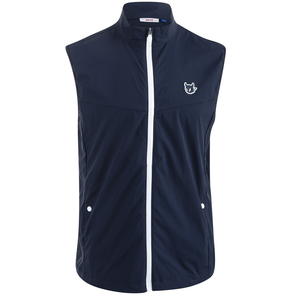 Logo Zip-up Vest