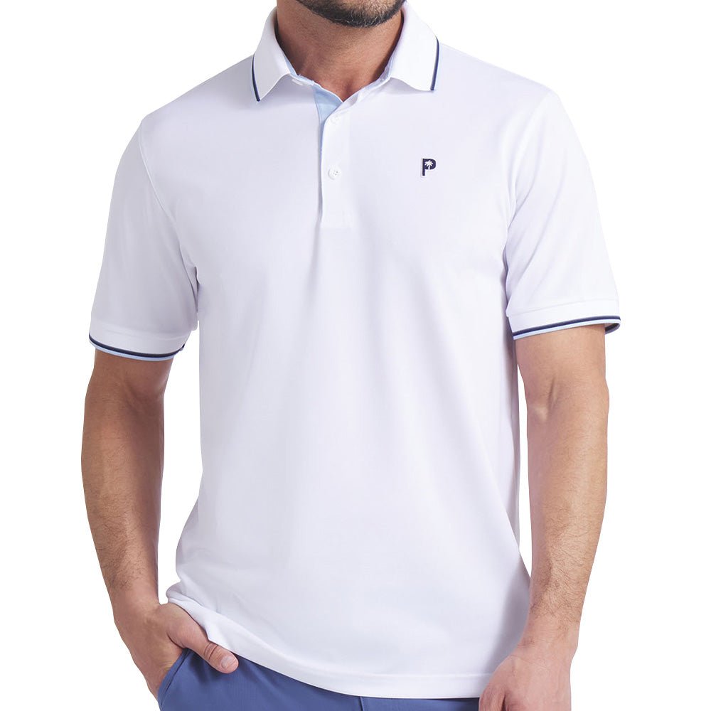 PUMA x Palm Tree Crew Tipped Polo - Fairway Styles