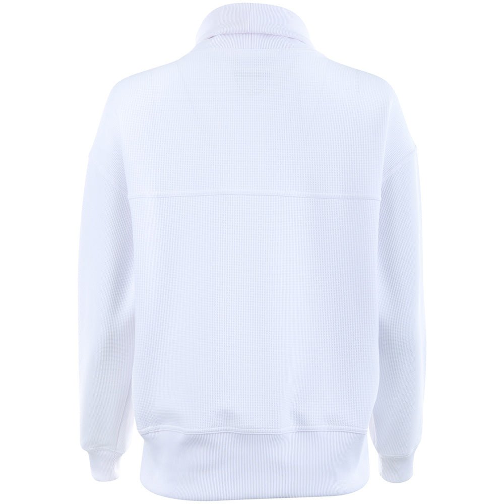 Women's Micro Waffle Knit Snuggle Funnel Pullover - Fairway Styles