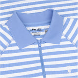 Women's Active Cable Stripe 1/4 Zip Polo