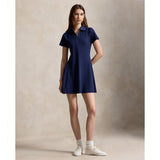 Women's Cable Stretch Jacquard Short Sleeve Dress