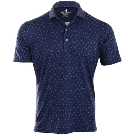 Performance Featherweight Polo - Neon 'Mingo Print