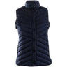 Women's V-Down Quilted Stretch Tech Interlock Vest