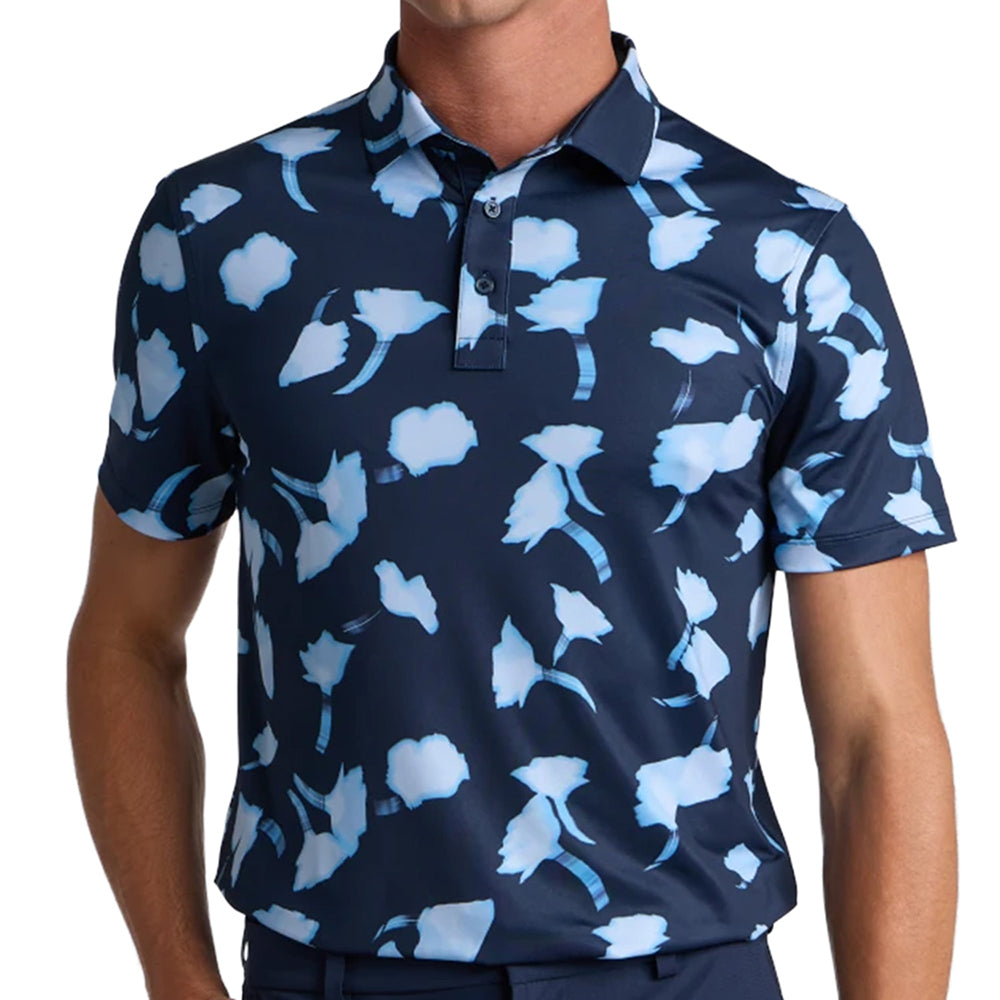 Ghost Floral Tech Jersey Polo