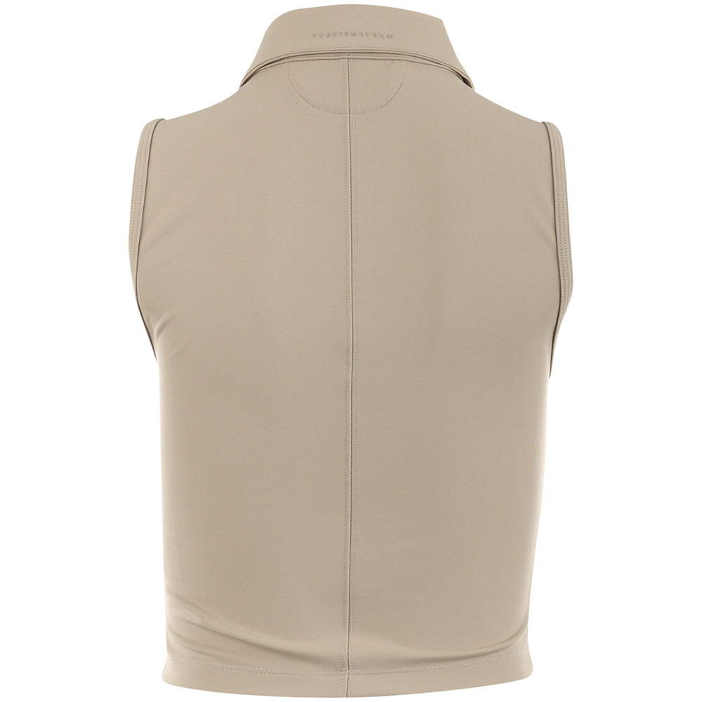 Women's Moveknit Sleeveless Full Zip Polo