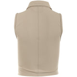 Women's Moveknit Sleeveless Full Zip Polo