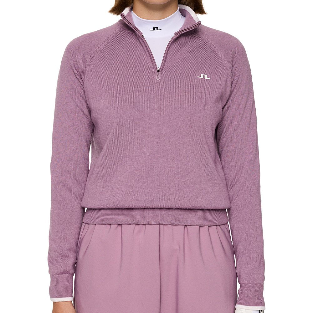Women's Ruth Windbreaker 1/4 Zip Sweater - Fairway Styles