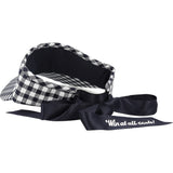 Women's High Top Check Visor