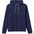 Hoppin Ribbed Knit Performance Hoodie - Navy