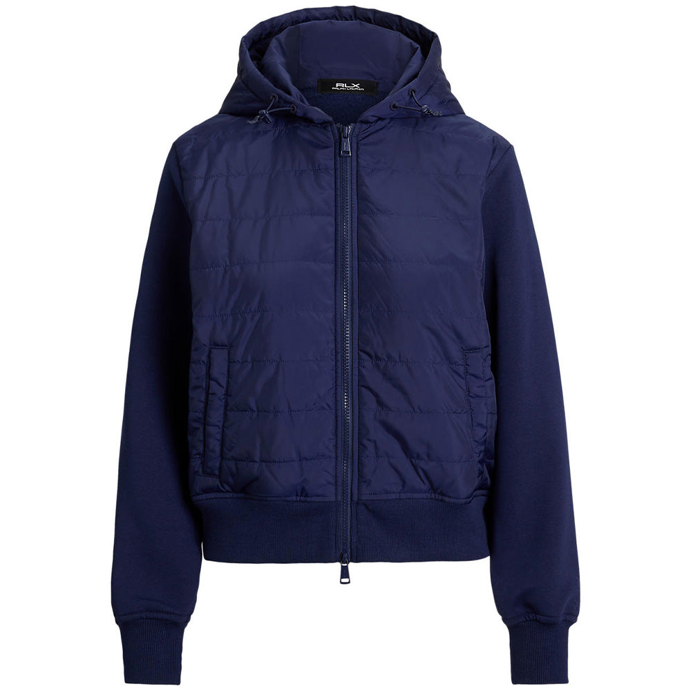 Women's Hybrid Fleece-Quilted Sweatshirt