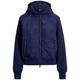 Women's Hybrid Fleece-Quilted Sweatshirt