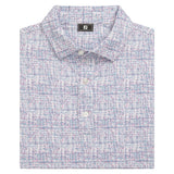 Tweed Print Polo - Fairway Styles