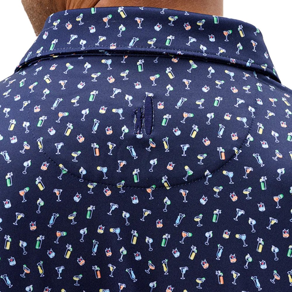 Performance Jersey Polo - Pop Tails Print