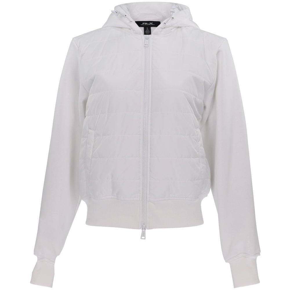 Women's Hybrid Fleece - Quilted Full Zip Hoodie - Fairway Styles