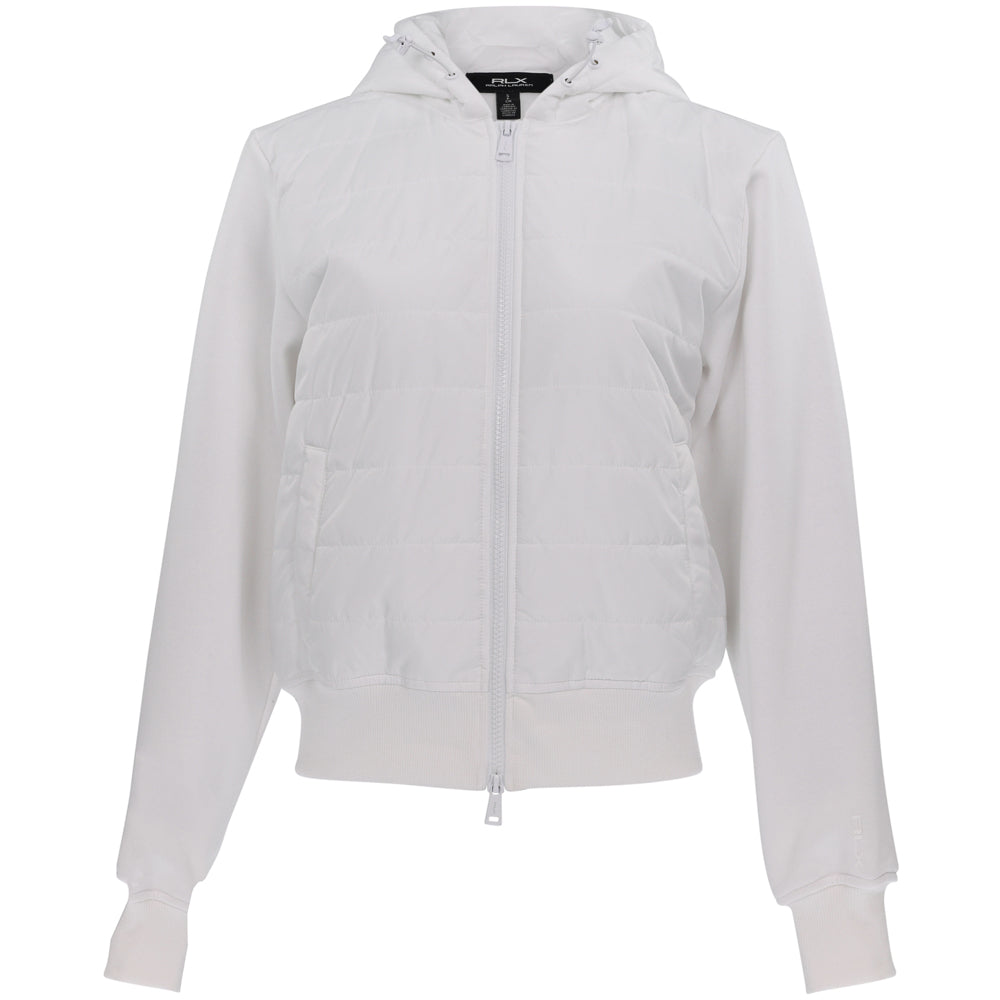 Women's Hybrid Fleece-Quilted Full Zip Hoodie