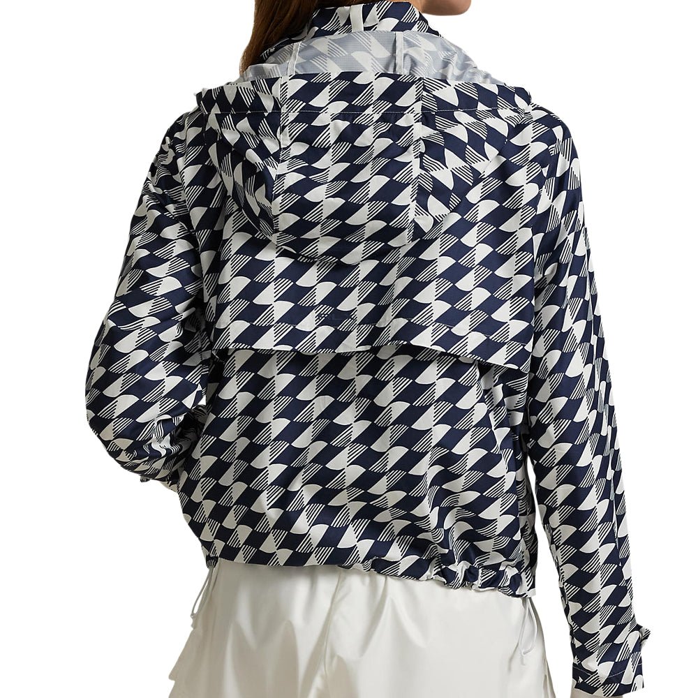 Women's Graphic Hooded Rain Jacket - Fairway Styles