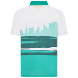 Graphic Pique Polo