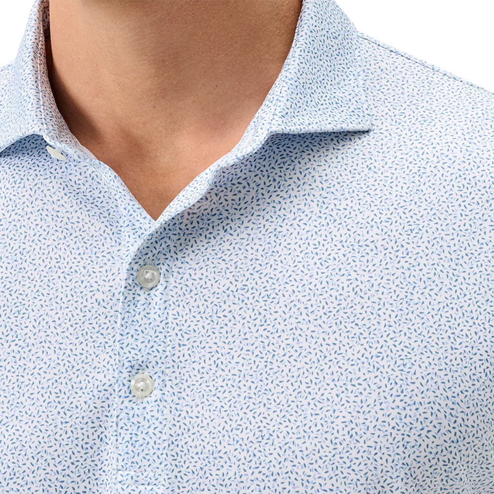 Performance Jersey Polo - Autumn Neat Print