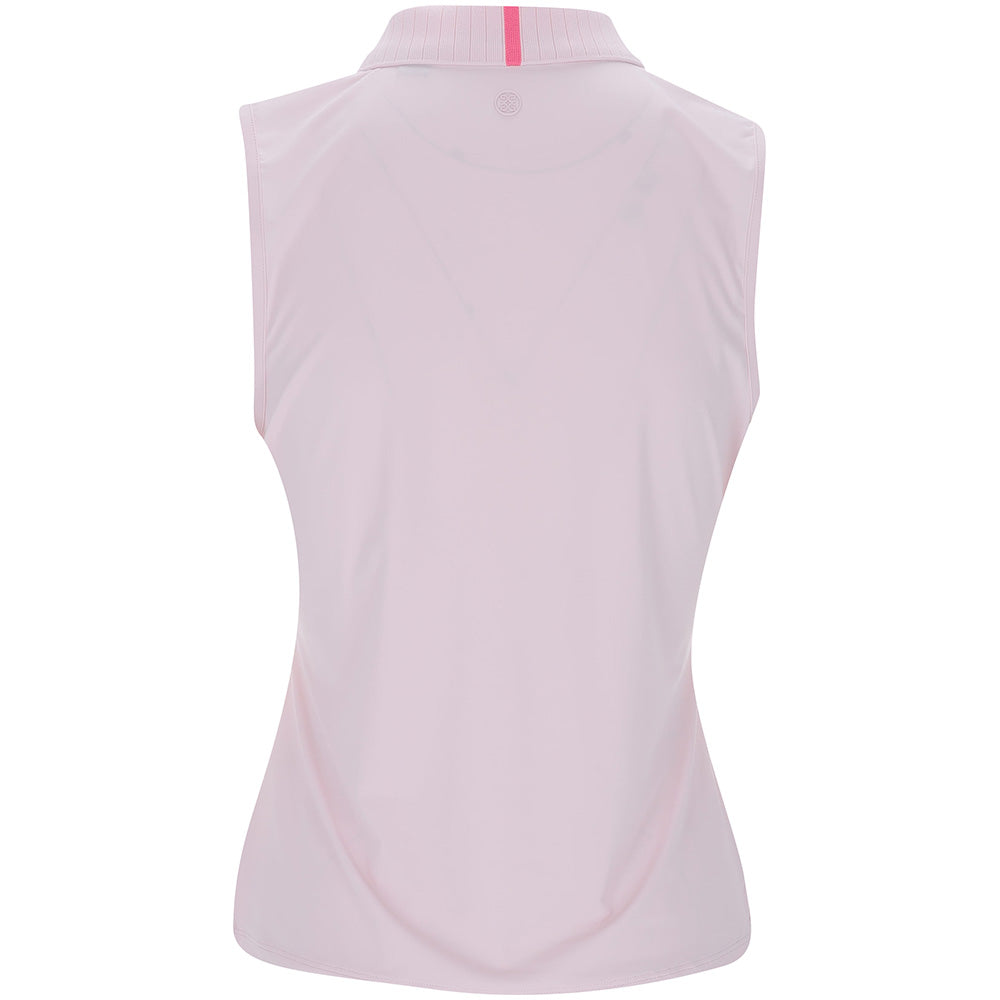 Women's Silky Tech Nylon Sleeveless Polo
