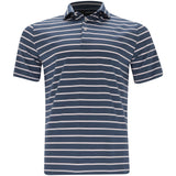 Classic Fit Performance Polo - Striped