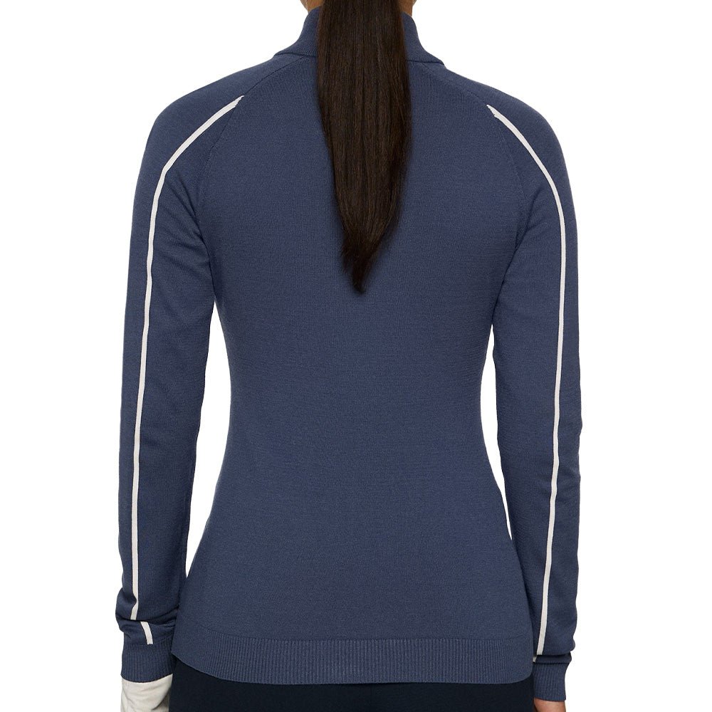 Women's Aubree Knitted Full Zip Sweater - Fairway Styles