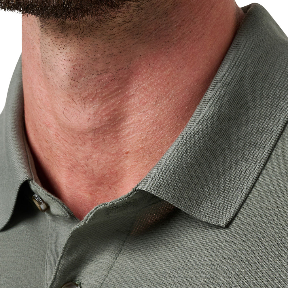 December First Long Sleeve Polo