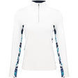 Women's The Desiree Long Sleeve 1/4 Zip Mock Neck Top - Fairway Styles