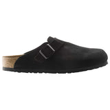 Boston Soft Footbed Suede Leather Shoes - Fairway Styles