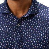 Performance Jersey Polo - Pop Tails Print