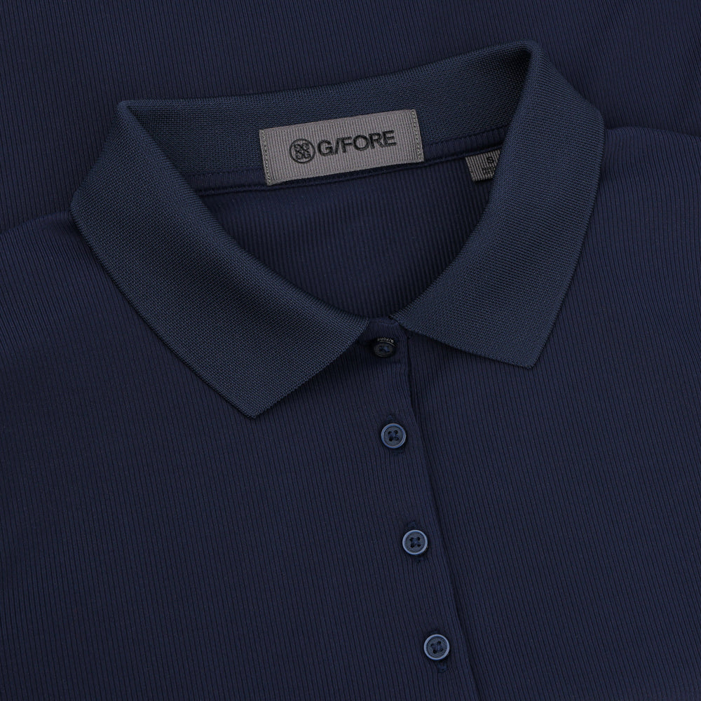 Women's Ribbed Tech Nylon Polo