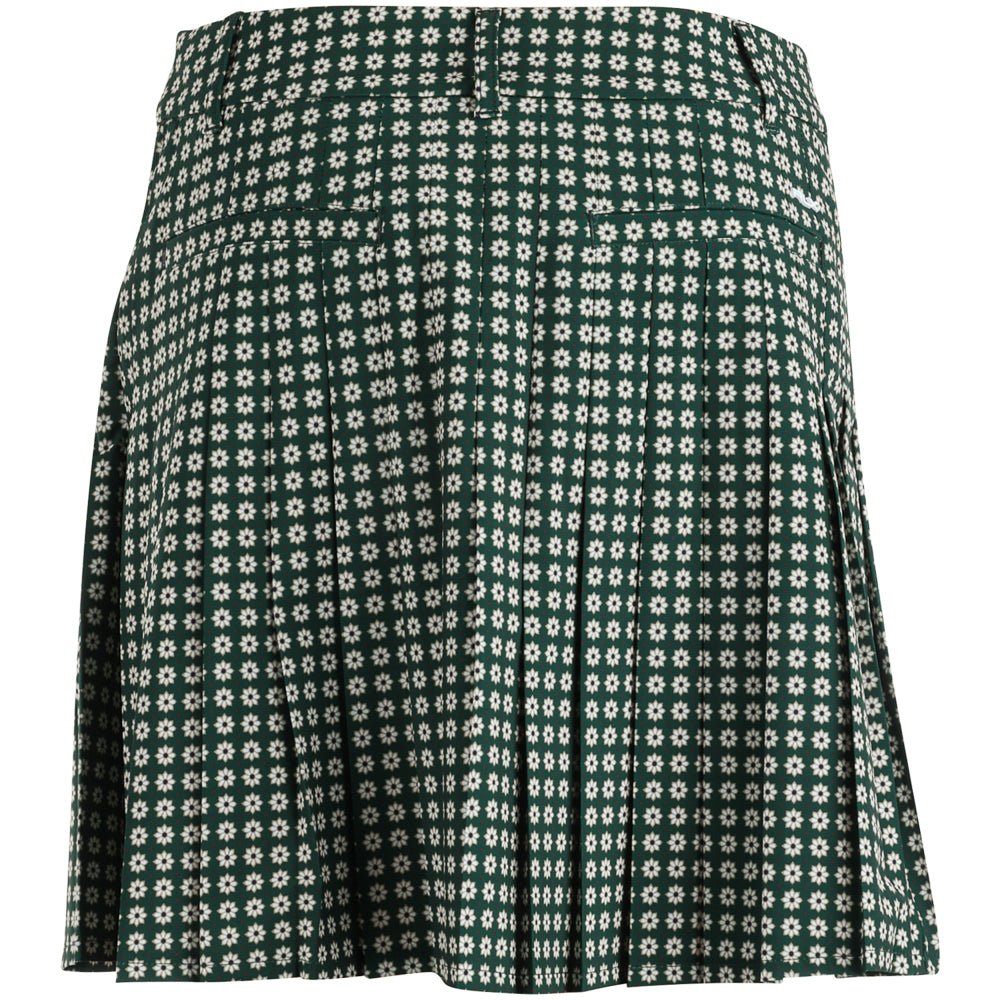 Women's Geo-Print Pleated Performance 15" Skort