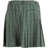 Women's Geo-Print Pleated Performance 15" Skort
