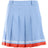 Women's Color Tipping Pleats Skort - Light Blue