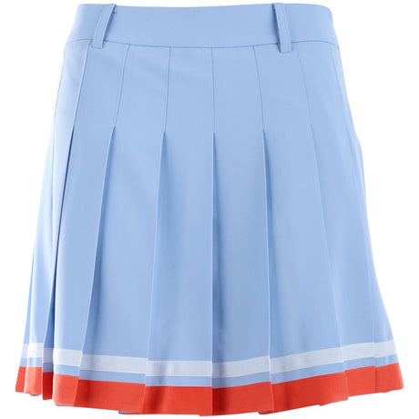 Women's Color Tipping Pleats Skort