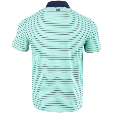 Herringbone Stripe Tech Jersey Polo
